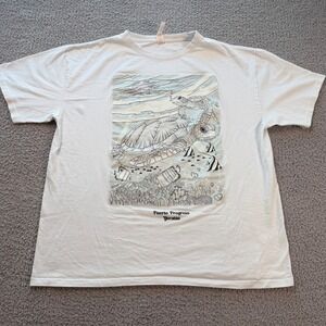 Puerto Progreso Yucatán Turtle Graphic Tee XL Mexico Souvenir Beach Ocean Shirt